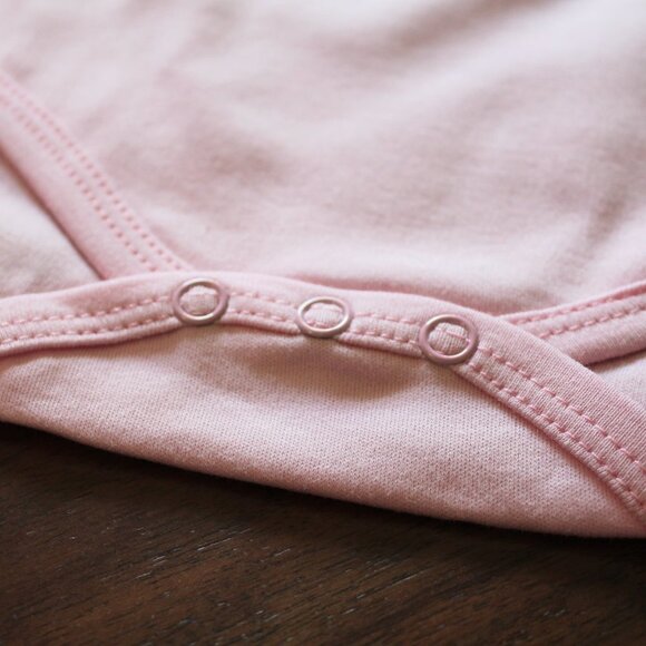 Onesie Disney Ariel Little Mermaid baby girl long sleeve 100% cotton pink new - Picture 10 of 12